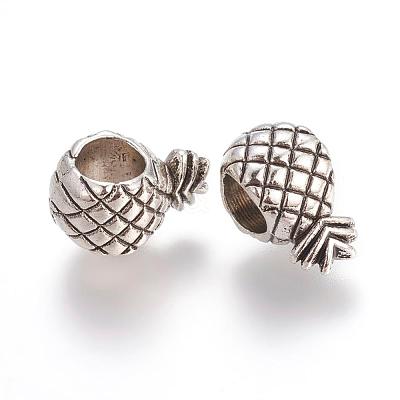 Tibetan Style European Beads MPDL-6527-AS-LF-1
