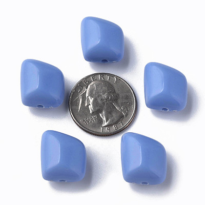 Opaque Acrylic Beads MACR-S373-15A-A02-1