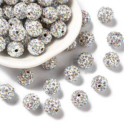 Pave Disco Ball Beads RB-A130-10mm-11-1