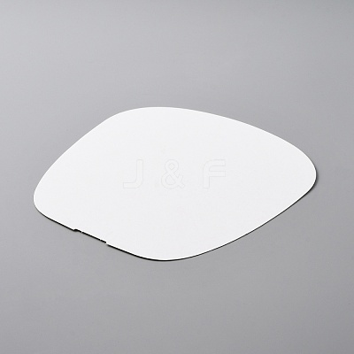 Blank Paper Fan Cardstocks DIY-WH0043-70-1