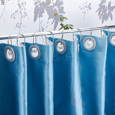 304 Stainless Steel Shower Curtain Rings for Bathroom HJEW-NB00301-1