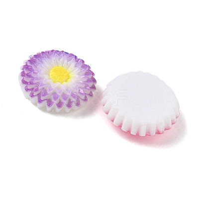 Printed Opaque Resin Decoden Cabochons CRES-B023-02-1