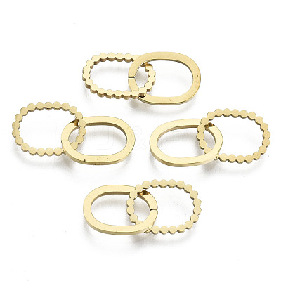 201 Stainless Steel Linking Rings STAS-N091-131G-1