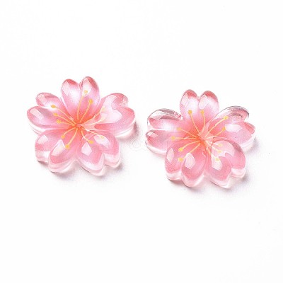 Transparent Epoxy Resin Cabochons X-CRES-S365-22-1