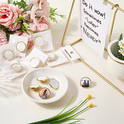 20 Boxs Sublimation Blank Brooch Pins FIND-SP0004-09A-1