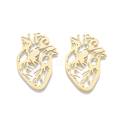 201 Stainless Steel Pendants STAS-N090-LA905-2-1