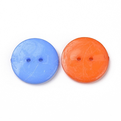 Acrylic Sewing Buttons BUTT-E084-D-M-1