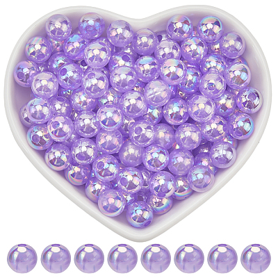 Transparent Acrylic Beads MACR-SP0001-28B-02-1