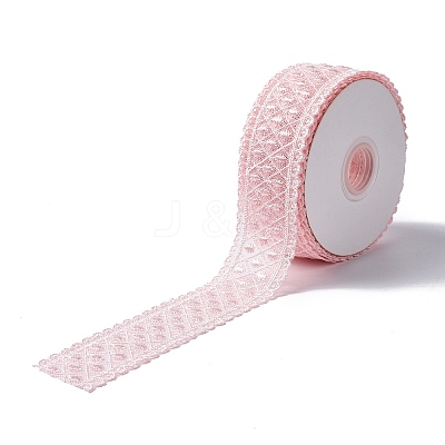 10 Yards Polyester Lace Trim Ribbon OCOR-C004-06F-1