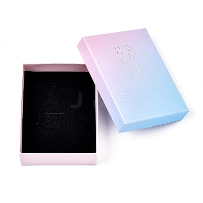 Best Wish Cardboard Pendant Necklace & Ring Boxes LS-CBOX-L008-007A-01-1