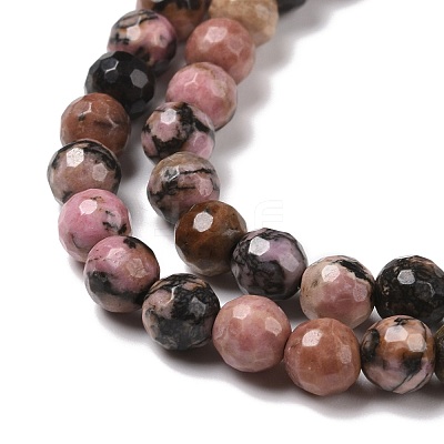 Natural Rhodonite Beads Strands G-E571-19A-1