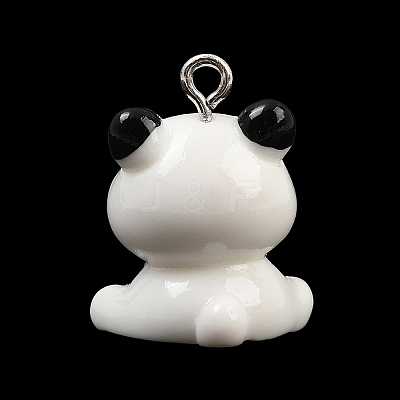 Opaque Resin Pendants RE-CBA19D0-03B-1