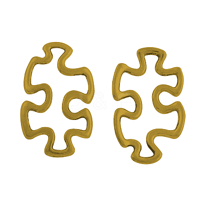 Tibetan Style Alloy Linking Rings TIBE-3558-AG-LF-1