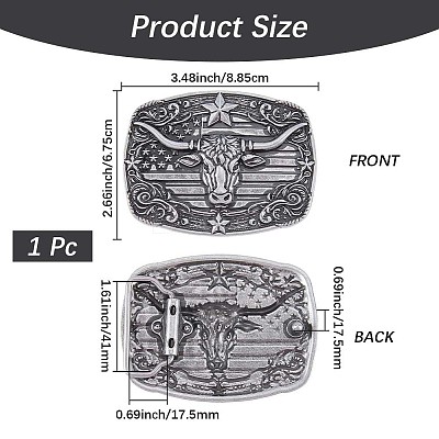 Alloy Belt Buttons FIND-WH20039-006A-AS-1