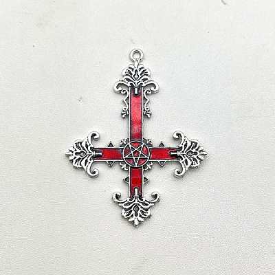 Alloy Enamel Big Pendants PW-WGEF157-01-1