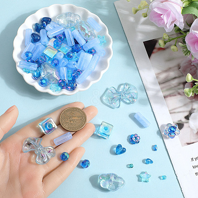 Acrylic Beads Set OACR-SC0001-71A-1