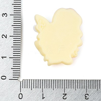 Opaque Resin Cabochons CRES-Z013-02E-1
