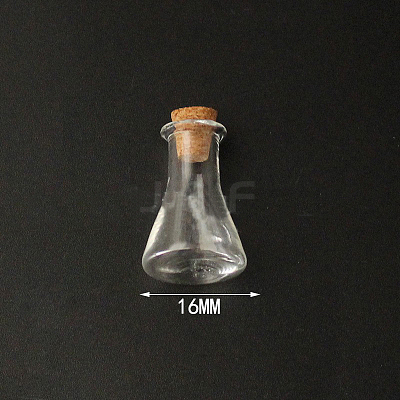 Mini High Borosilicate Glass Bottle Bead Containers BOTT-PW0001-261M-1