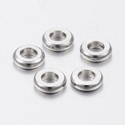 Tarnish Resistant 304 Stainless Steel Beads STAS-H426-01-4MM-1