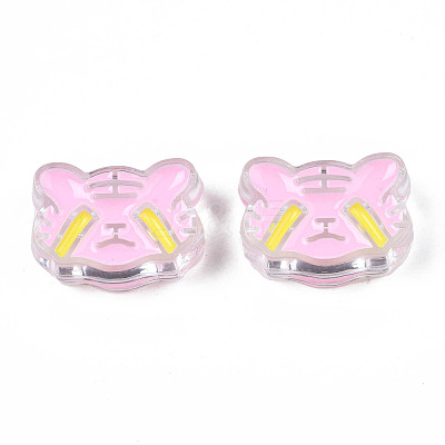 Transparent Acrylic Beads ACRC-T002-01C-1
