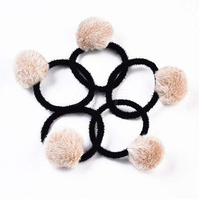 Imitation Wool Girls Hair Accessories OHAR-S190-17F-1
