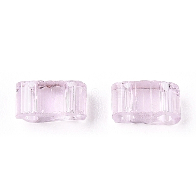 2-Hole Glass Seed Beads SEED-T003-01B-11-1