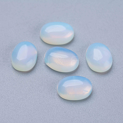 Opalite Cabochons G-F541-02-6x8mm-1