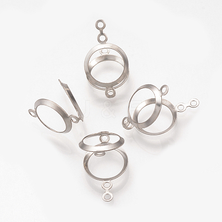 304 Stainless Steel Open Back Bezel STAS-Q223-12B-1