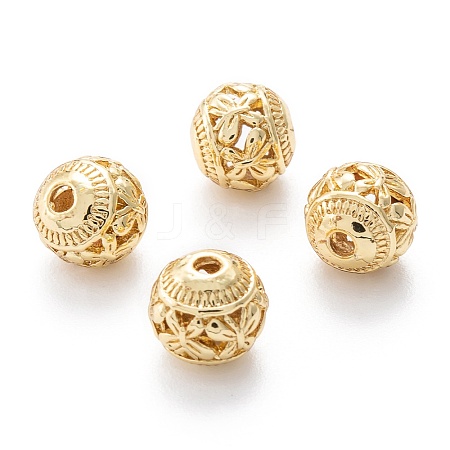 Alloy Hollow Beads X1-PALLOY-P238-15G-RS-1