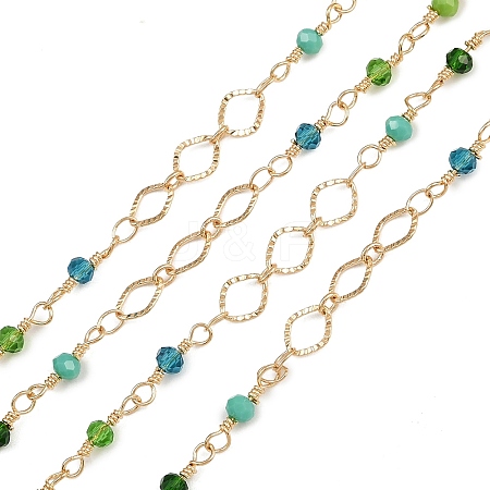 Brass Rhombus Link Chains CHC-H115-03G-1