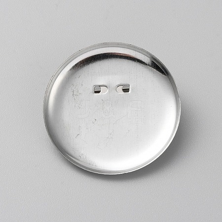 Iron Brooch Base Settings IFIN-WH0085-15A-1