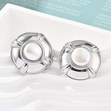 304 Stainless Steel Stud Earrings EJEW-S246-03P-1