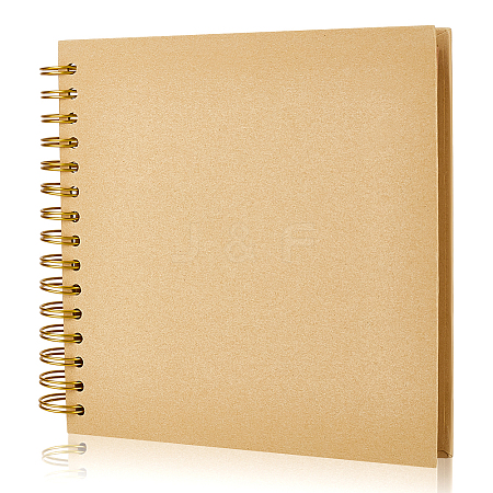 DIY Paper Scrapbook Photo Album DIY-WH0671-261A-1