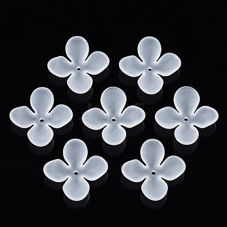 Transparent Acrylic Beads X-FACR-N005-003-1