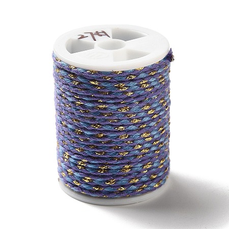 4-Ply Polycotton Cord Metallic Cord OCOR-Z003-D107-1