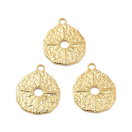 Ion Plating(IP) 304 Stainless Steel Pendants STAS-I197-006G-1