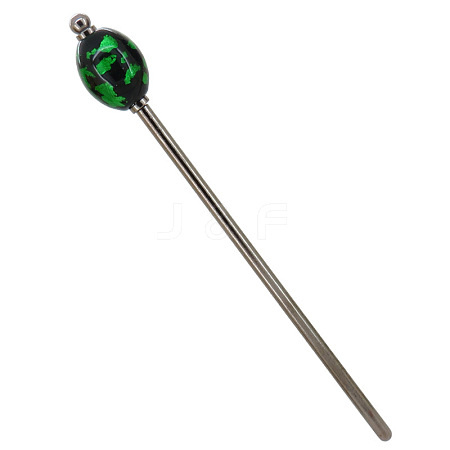 Lampwork & Brass Hair Sticks PW-WG465AB-05-1