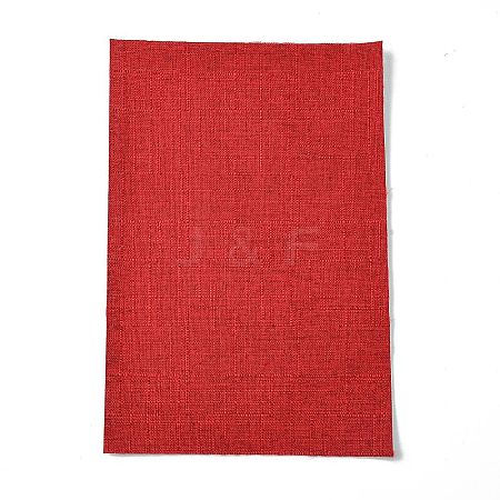 Polyester Imitation Linen Fabric DIY-WH0199-16M-1