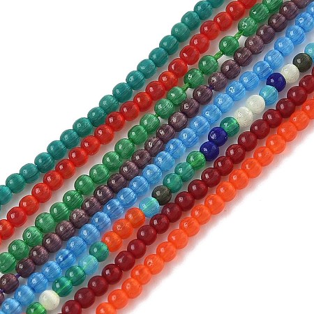 Cat Eye Beads Strands CE-C007-A01-2mm-1