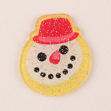 Christmas Themes Acrylic Pendants FIND-WH0817-160B-1