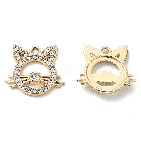 UV Plating Alloy Pendants ALRI-M020-23G-1