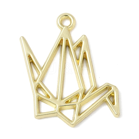 Alloy Open Back Bezel Pendants FIND-L025-07G-1