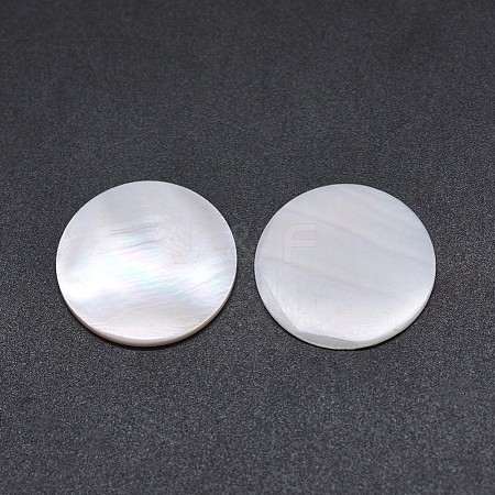 Pink Shell Cabochons SSHEL-E567-13A-1