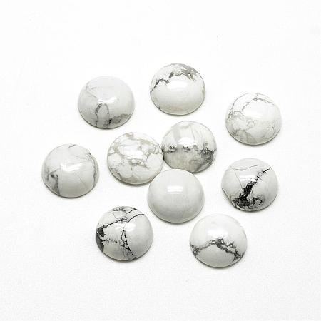 Natural Howlite Cabochons G-R416-14mm-29-1