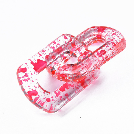 Transparent Acrylic Linking Rings OACR-N009-017A-14-1