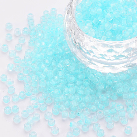 8/0 Transparent Glass Seed Beads SEED-S048-P-003-1