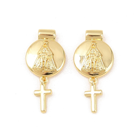 Brass Pendants KK-F931-30C-G-1