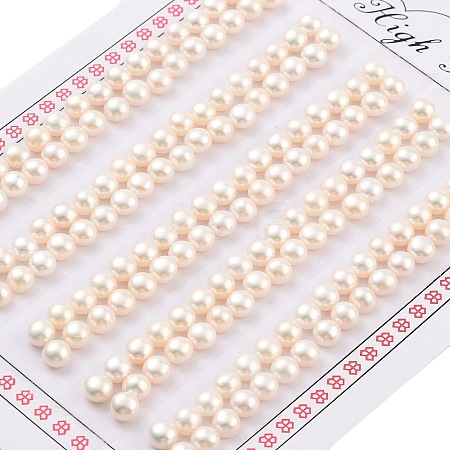 Grade 6A Natural Cultured Freshwater Pearl Beads PEAR-N018-6A-4550A-1