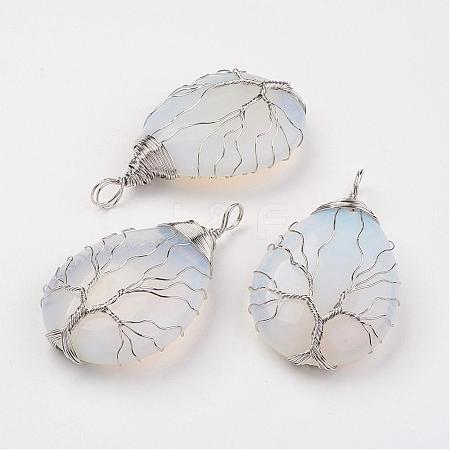 Opalite Big Pendants G-G956-A08-FF-1