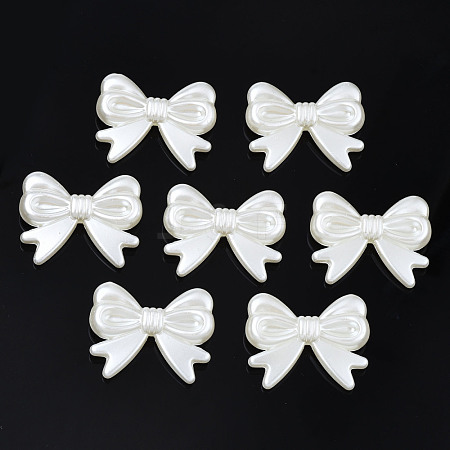 ABS Plastic Imitation Pearl Beads KY-T023-030-1